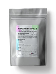 Potassium Bicarbonate Powder (16 oz / 454 g), food grade, sodium-free baking substitute and pH buffer