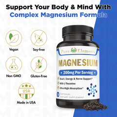 Potassium citrate and L-Theanine energy support