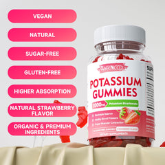 Potassium gummies support electrolyte balance