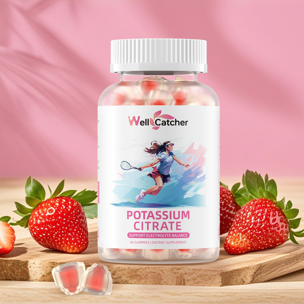 Potassium gummies suitable for adults and kids