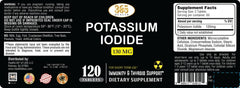 Emergency preparedness kit with Potassium Iodide tablets