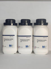 Potassium iodide crystals and powder in 3x100 g packaging totaling 300 g