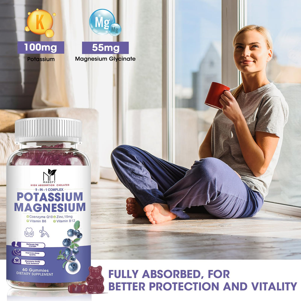 Ingredients include CoQ10, Vitamin D3, B6, and B12 in gummies