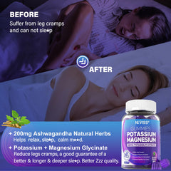 Sugar-free grape-flavored gummies close-up