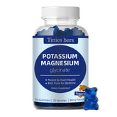 Potassium Magnesium Gummies Berry flavor packaging