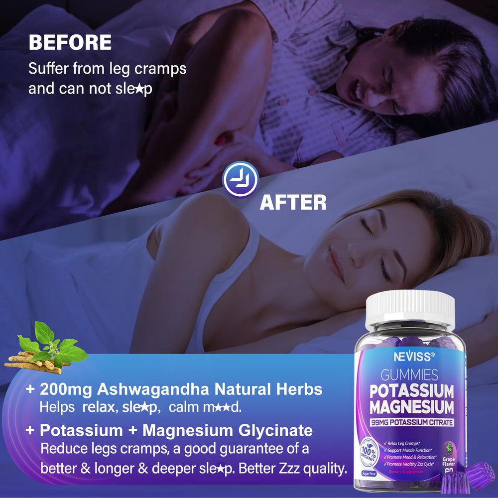 Electrolyte balance concept with potassium and magnesium