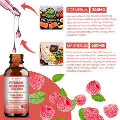 Product label highlights minerals: potassium, magnesium, calcium, vitamin D3 and vitamin K2