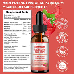 Packaging and branding for Potassium Magnesium Liquid Drops