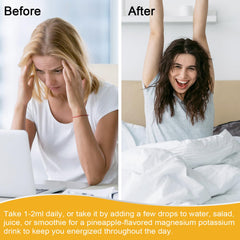 Ingredients and nutrition label of the drops