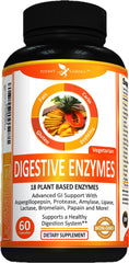 Potent Garden Digestive Enzymes bottle on white background