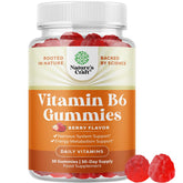 Bottle of Potent Vitamin B6 Gummies for Adults – 30 count