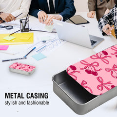 Purse-friendly floss case fitting easily in pockets and bags