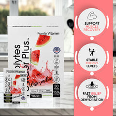 PowderVitamin electrolytes organic vitamin C and zinc label emphasizing immune-support minerals.