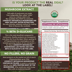 Serving size graphic showing 60 servings and ~16,000 mg per serving