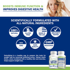 Power By Naturals Leptin Detox ingredients acai-berry indicate antioxidant gut support.