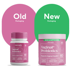 Product displayed on a clean bathroom counter with natural lighting