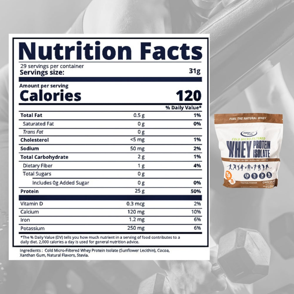 POWER PLAY FUEL Informed-Sport seal shows third party testing and quality assurance.