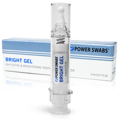 Power Swabs Bright Gel 0.17 fl oz bottle with packaging