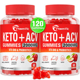 Powerific Apple Cider Vinegar Gummies bottle for daily support.