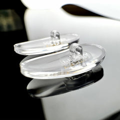 Screw-in Prada nose pads with screws and screwdriver