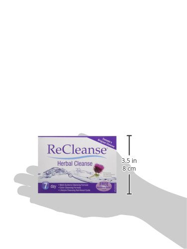 Ingredients list for ReCleanse Herbal Cleanse kit