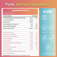 60-count bottle of Pre-DX Nerve Support