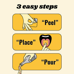 Pre Party Strips dissolving on tongue