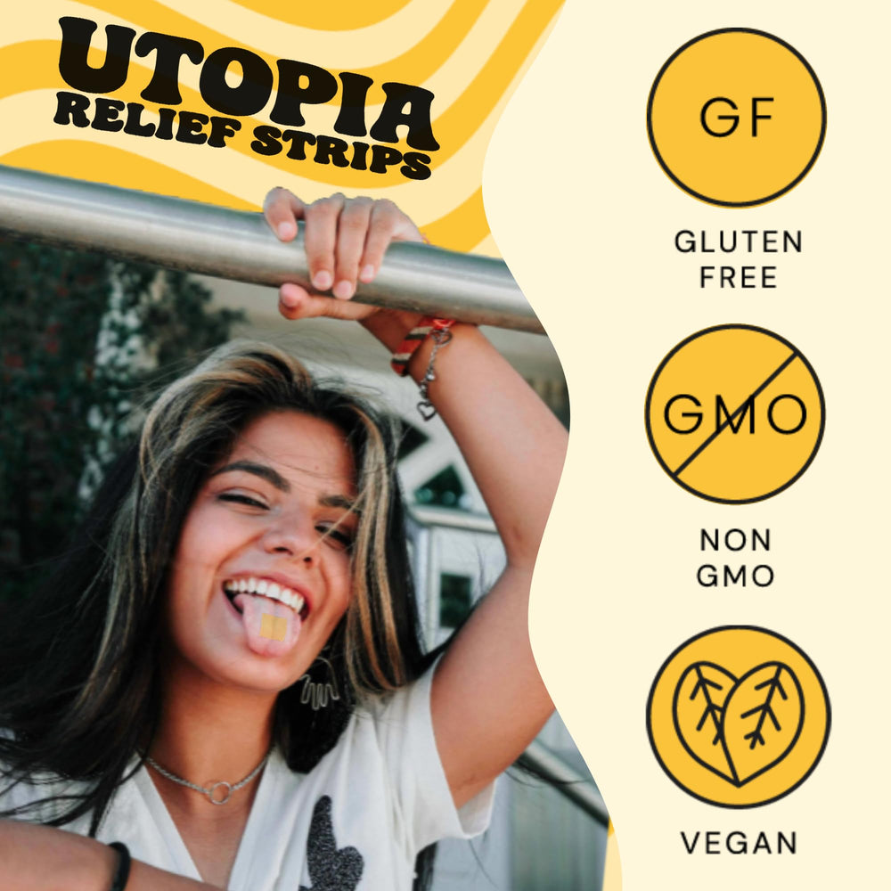 Travel-sized pack of Pre Party Strips