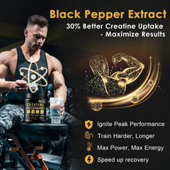 Athlete using creatine supplement before or after workout