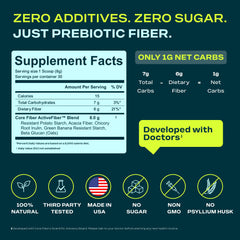 Packaging showcasing 30 servings per container