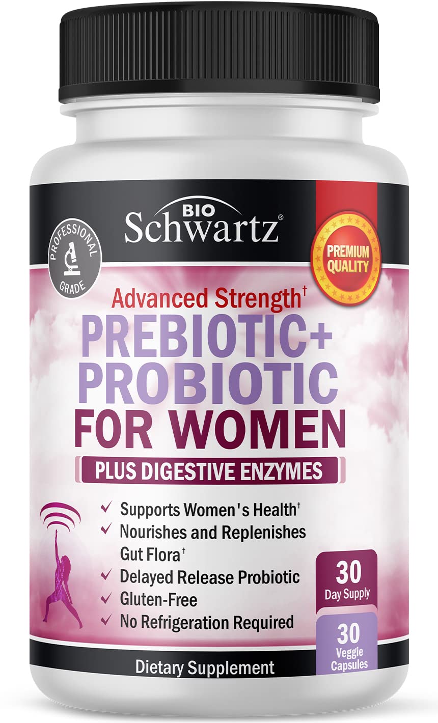Hero image: Prebiotics and Probiotics for Women bottle - 30 count