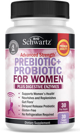 Hero image: Prebiotics and Probiotics for Women bottle - 30 count