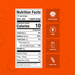 Orange tube label highlighting 1000 mg/L strength