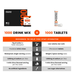 Gluten-free, vegan-friendly electrolyte tablets