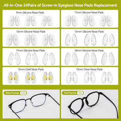 Magnetic precision screwdrivers for tiny eyewear screws