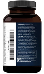 Brain and immune health concept with pregnenolone bottle