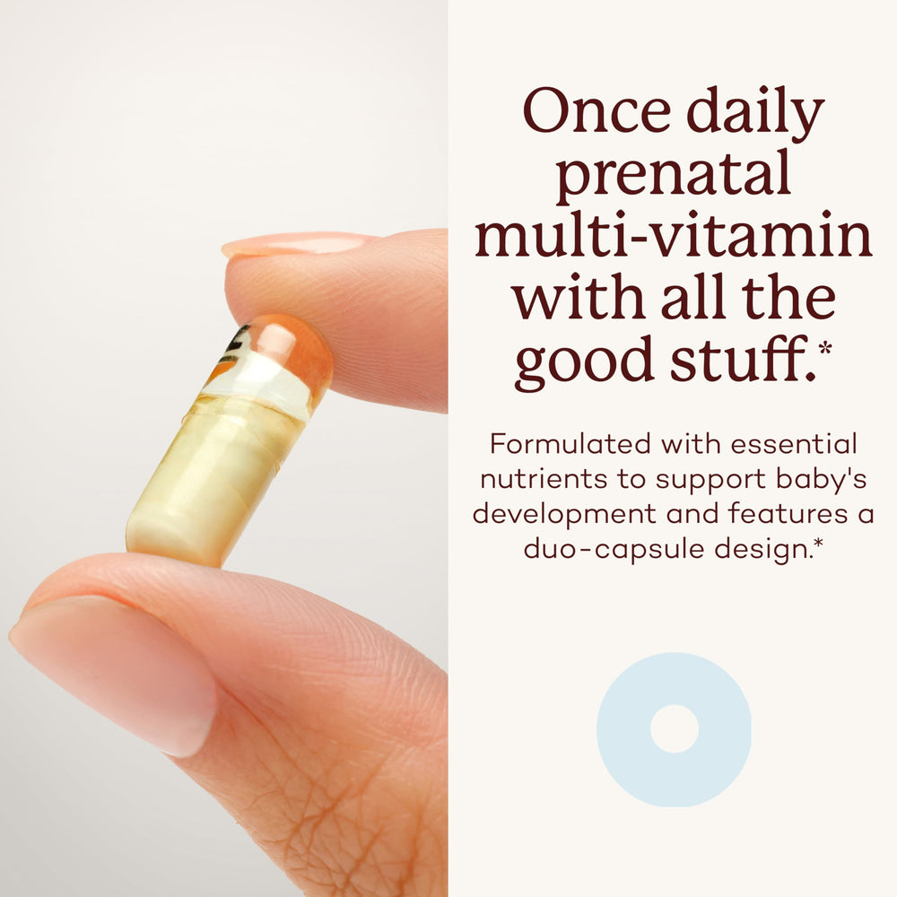 Capsule-within-a-capsule technology demonstrated in Premama prenatal vitamins
