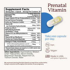 Premama prenatal vitamins packaging indicating gluten-free and allergen-free