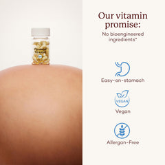 Vegan, allergen-free and gluten-free Premama prenatal vitamins