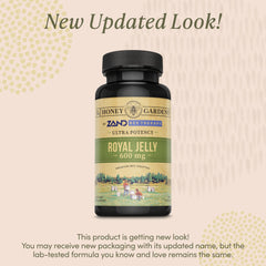 Premier One Royal Jelly 2000mg Minerals bottle - label close-up