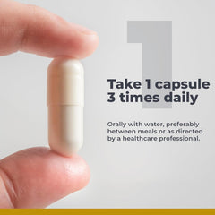 Product label highlighting 60 plant-sourced capsules