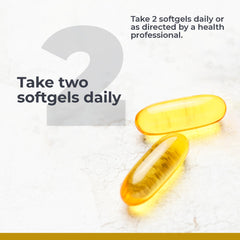 Premier Research Labs omega-3 supports eye and brain function with consistent intake.