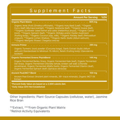 Lifestyle image of adults taking vegan capsules for immune, brain and heart health