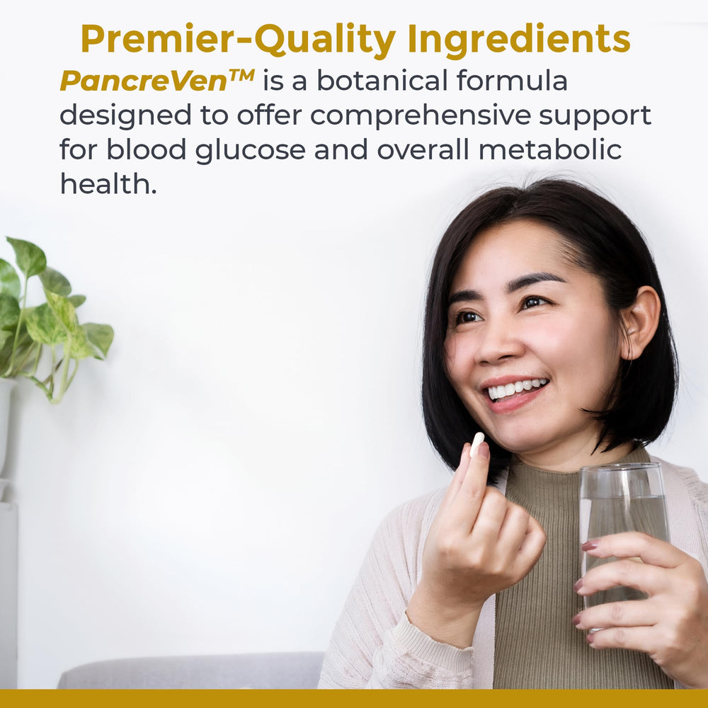 PancreVen capsules with prickly pear and green tea extract