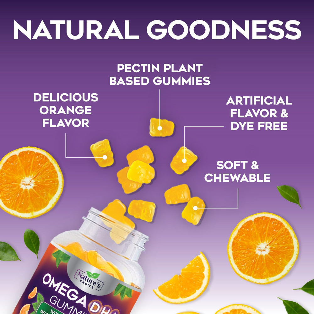 Illustration of premium absorption Omega-3 formula