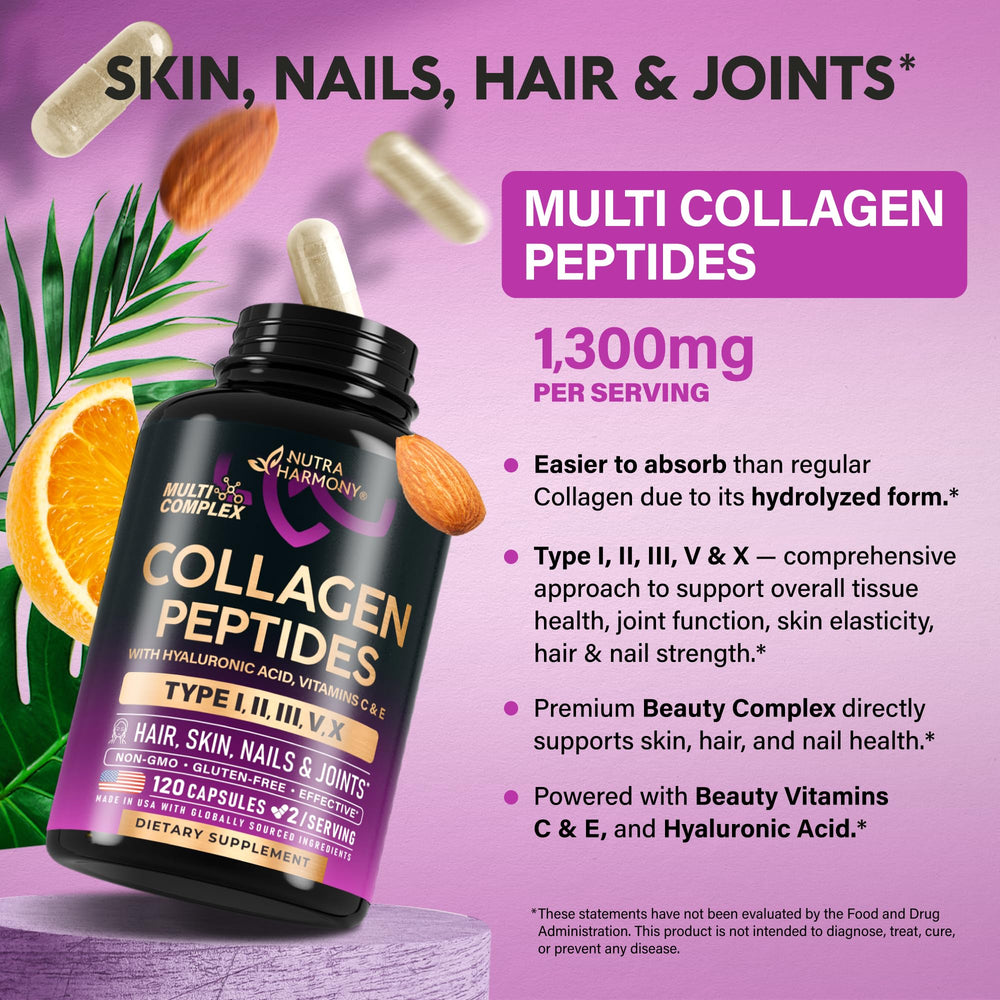 Premium Beauty Blend collagen supplement for skin and hair