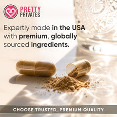Illustrative concept of natural butt growth supplement benefits