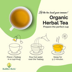 Aromas of premium echinacea tea with zinc