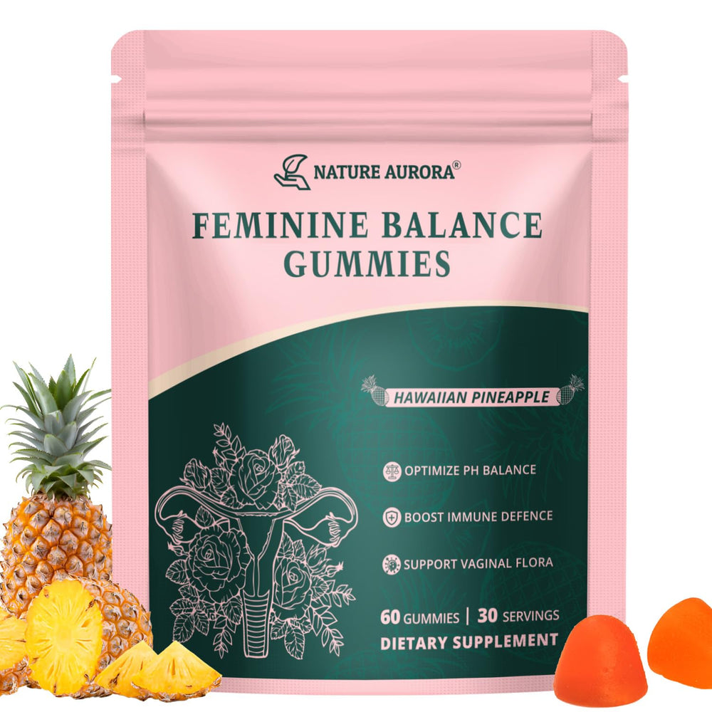 Bottle of Premium Feminine Balance Gummies