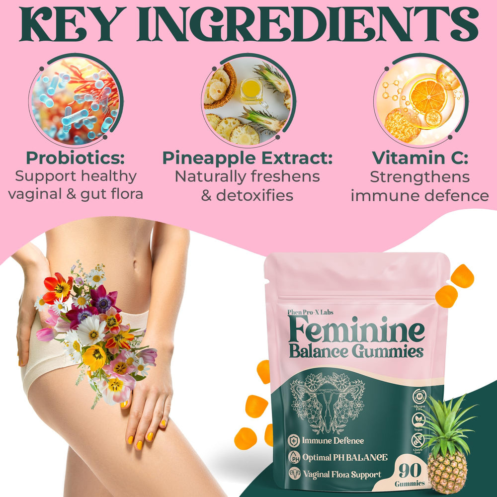 Close-up of pineapple-flavored gummies for pH balance and wellness